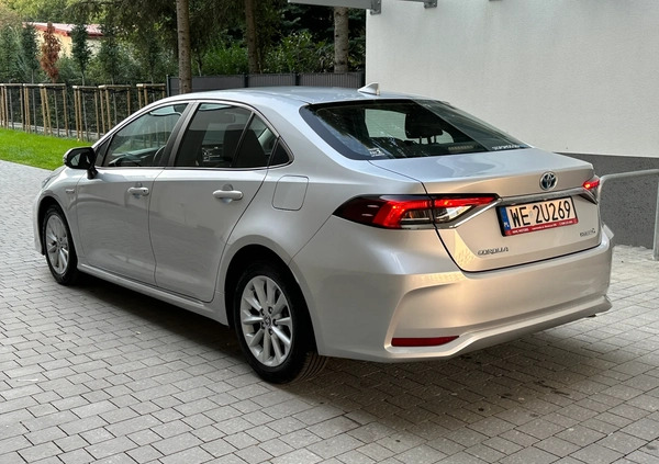 Toyota Corolla cena 79900 przebieg: 95777, rok produkcji 2020 z Wyrzysk małe 191